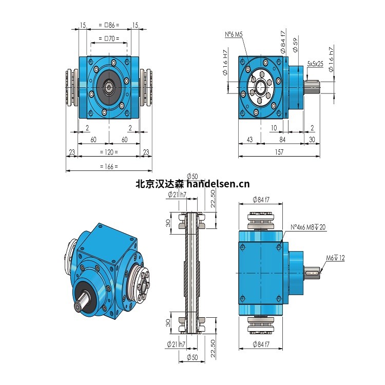 unimec 86 RA锥齿轮箱