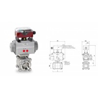 WAREX Valve  球阀DBV 521TB的应用特征