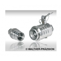 WALTHER-PRÄZISION BF系列安全离合器，带有球面阀和清洁位置