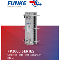 FUNKE 垫片板式换热器 FP2000系列，多通道设计